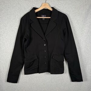 Morbid threads blazer womens‎ large 90s black goth Y2K